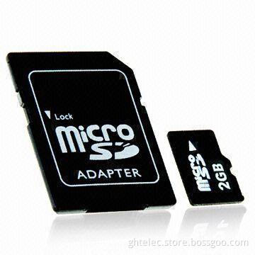Mini SD Card with Adapter, Customized Logos are Accepted